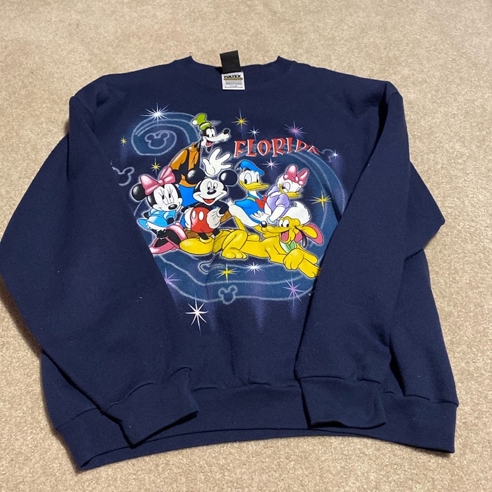 Men’s Adult XL Disney World Crewneck Sweatshirt